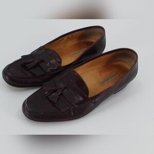 Cole HAAN Leather BROWN Tassel Loafers Shoes Men’s SZ 10.5 D *Read*